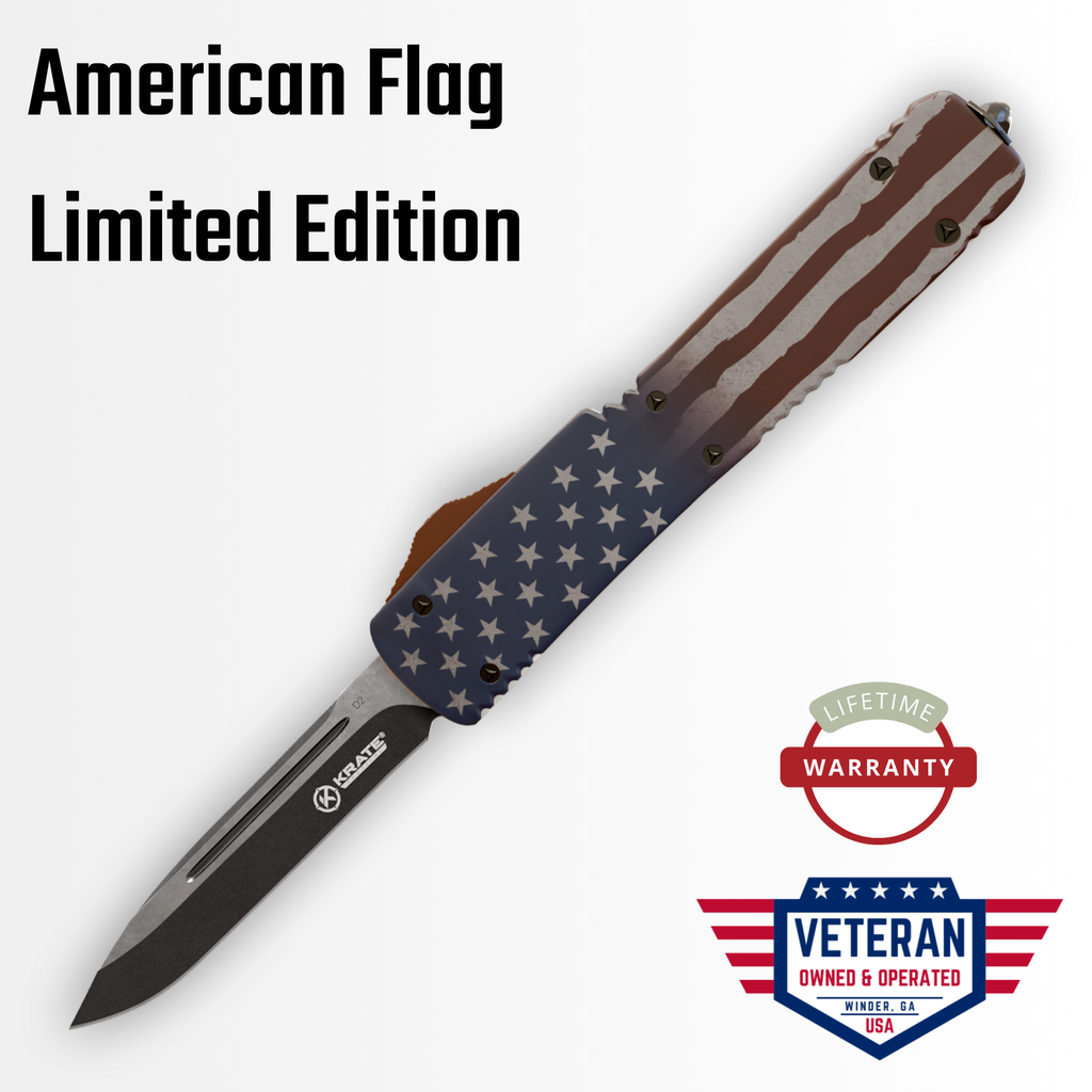 OTF Knife (American Flag)