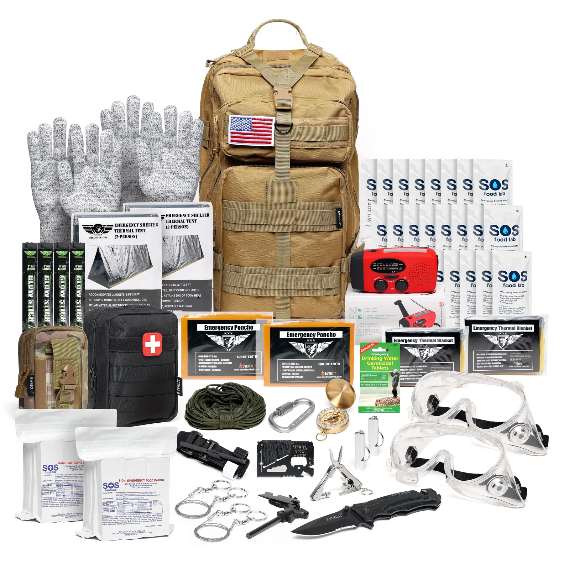 Storm II Emergency Kit (2-Person)