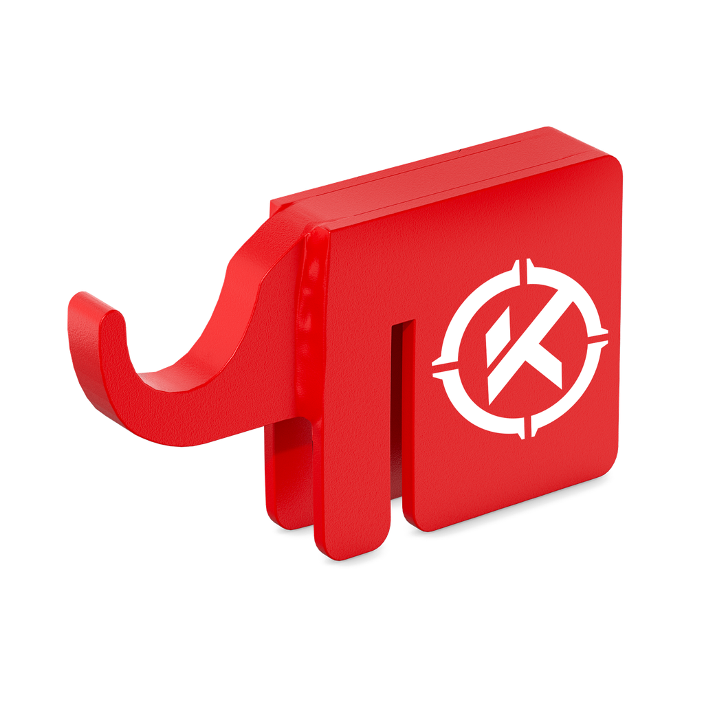 Elephant T-Post Hanger (Red)